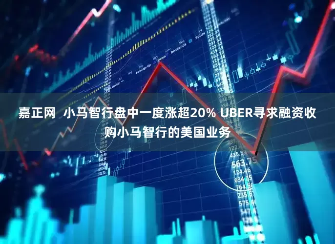 嘉正网  小马智行盘中一度涨超20% UBER寻求融资收购小马智行的美国业务